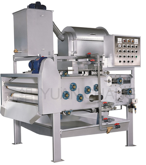 Máy ép bùn băng tải Yuan Chang
